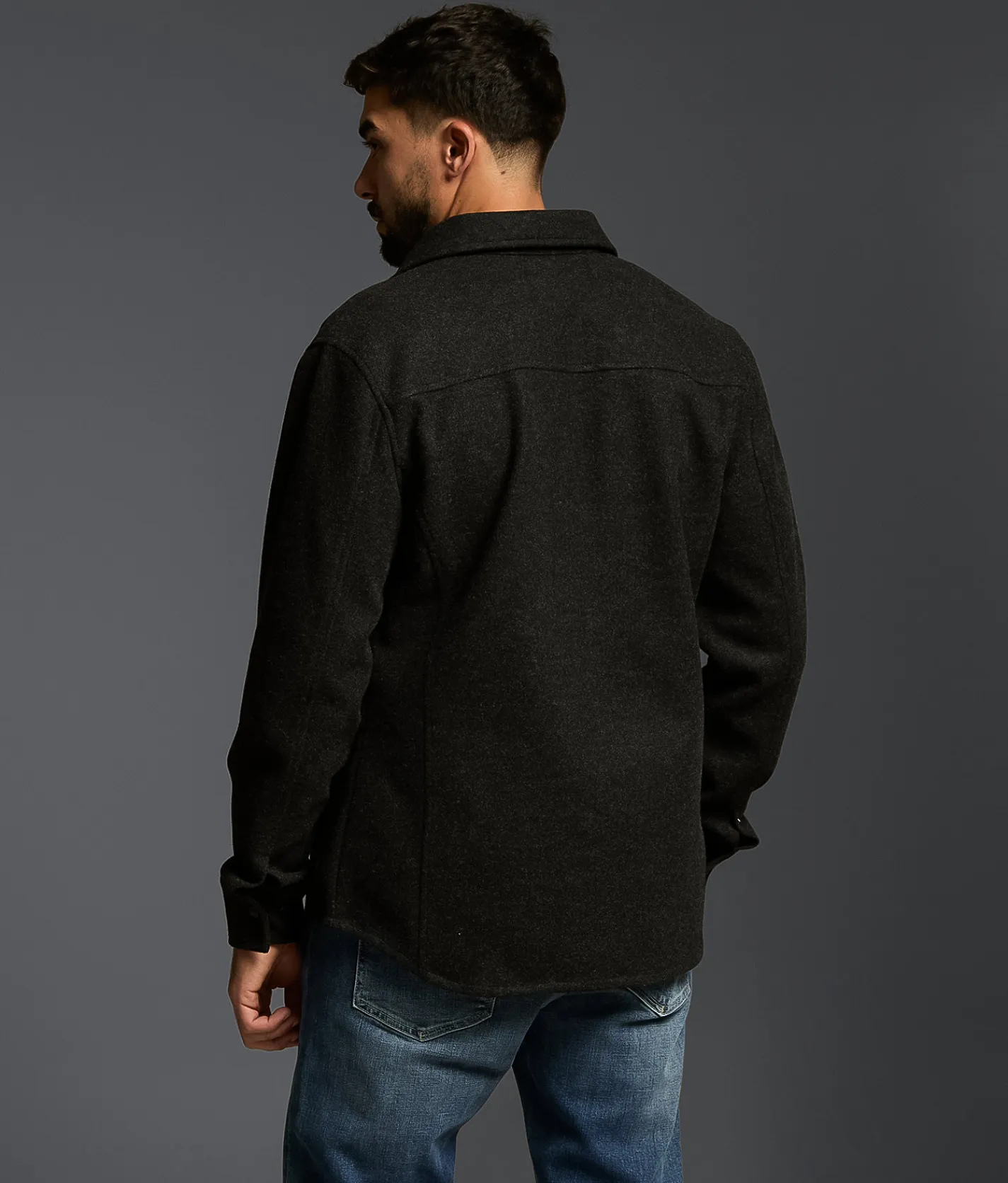 Tops | Outpost Makers Athletic Flannel Shirt Black