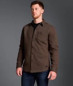 Tops | Outpost Makers Athletic Flannel Shirt Java