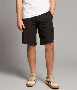 BKE Athletic Hybrid Cargo Stretch Short Moonless Night Discount