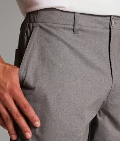 Bottoms|Shorts | BKE Athletic Hybrid Short Grey
