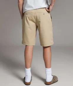 Bottoms|Shorts | BKE Athletic Hybrid Stretch Short Chinchilla