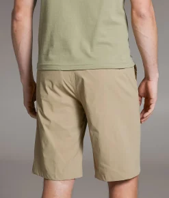 Bottoms|Shorts | BKE Athletic Hybrid Stretch Short Khaki
