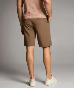 BKE Athletic Hybrid Stretch Short Walnut Sale