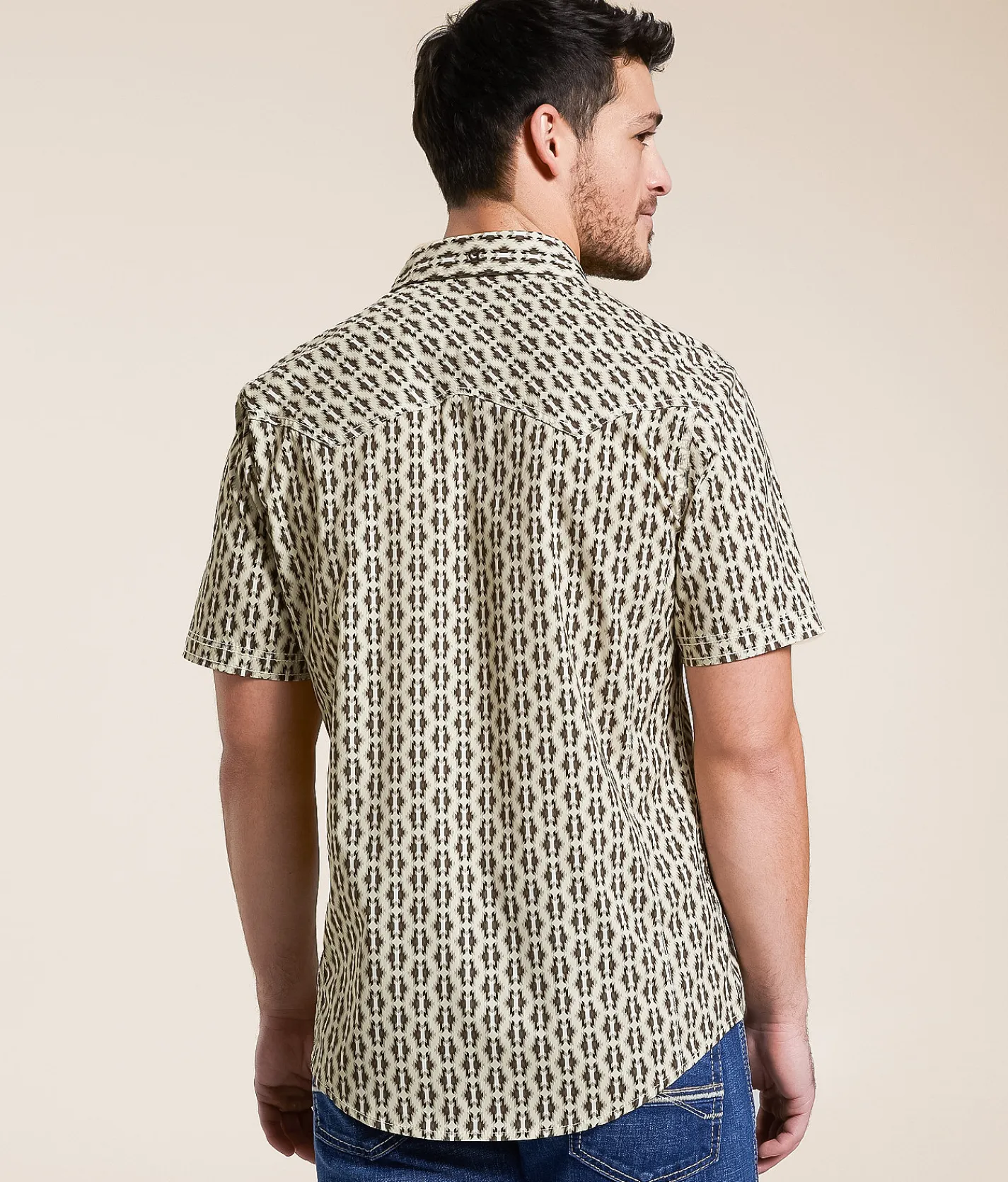 Gentry County Athletic Performance Shirt Tan Brown Sale