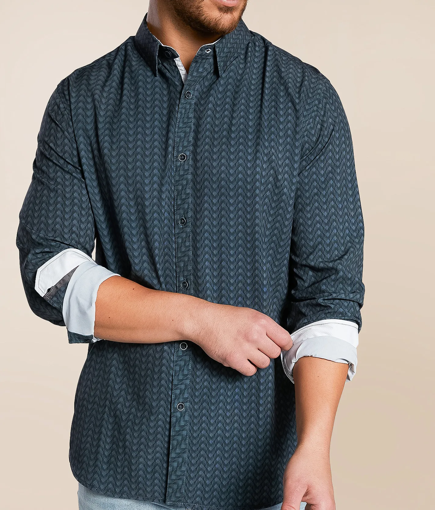 J.B. Holt Athletic Performance Stretch Shirt Navy Best