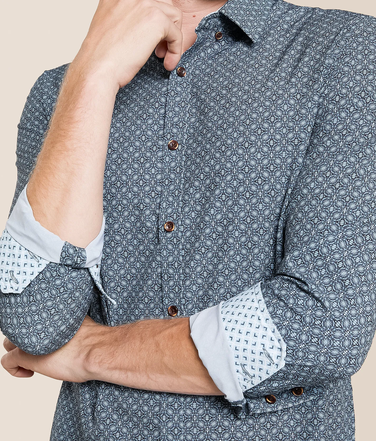 Tops | J.B. Holt Athletic Performance Stretch Shirt Navy