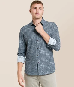 Tops | J.B. Holt Athletic Performance Stretch Shirt Navy