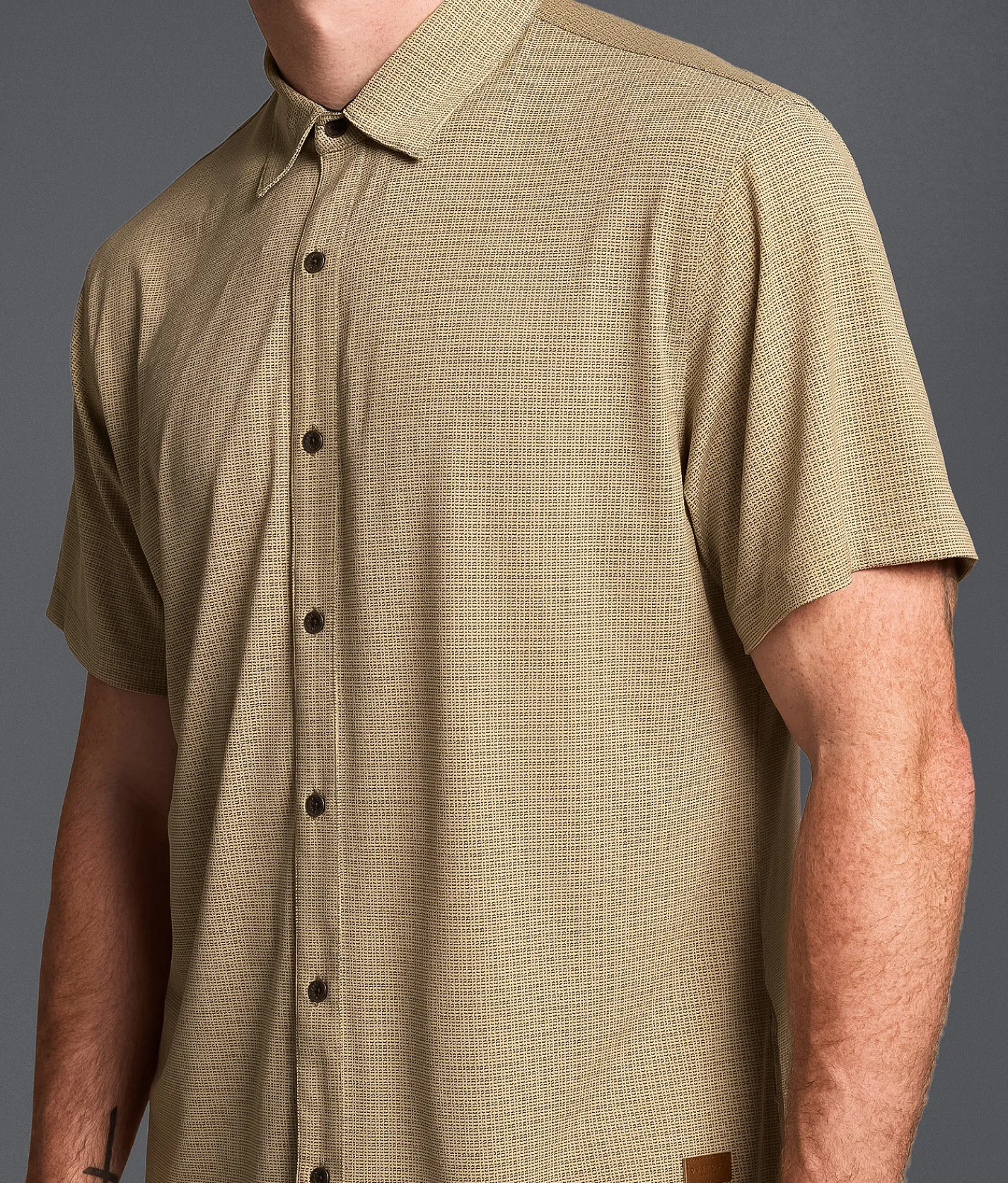 Tops | Outpost Makers Athletic Stretch Shirt Peyote White