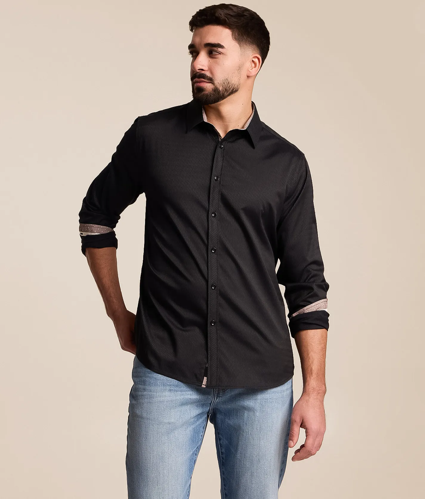 Tops | J.B. Holt Athletic Stretch Shirt Black