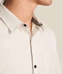 Departwest Athletic Textured Shirt Glacier Grey Outlet