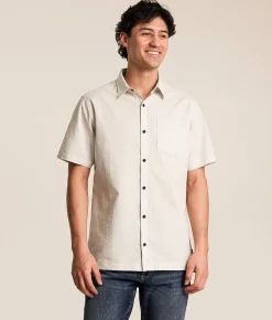 Departwest Athletic Textured Shirt Glacier Grey Outlet