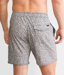 RVCA Atlas Stretch Swim Trunks Pale Mauve Discount