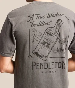 Tops|Graphic T-Shirts | Pendleton A True Western Tradition T-Shirt Storm Grey