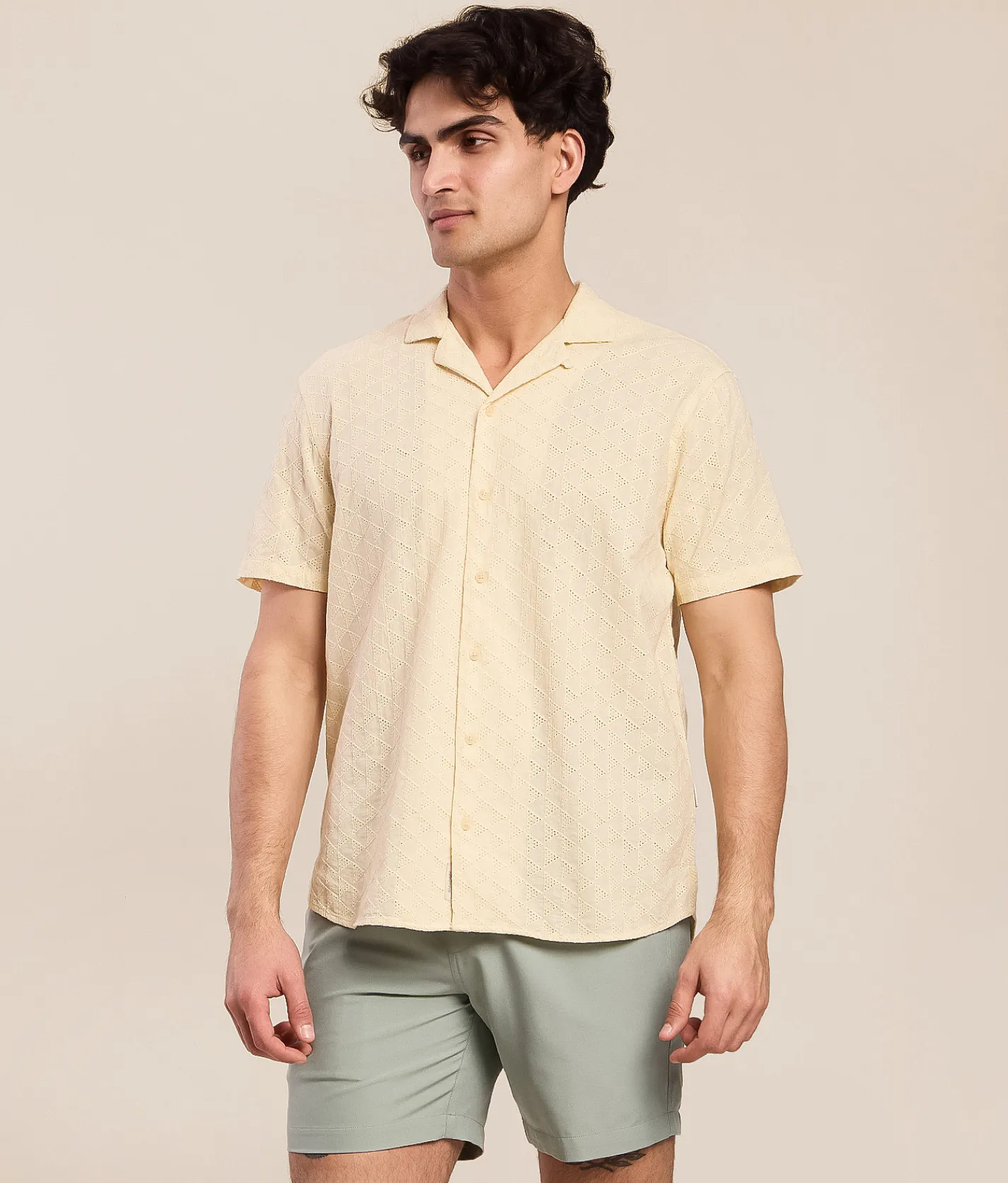 Tops | BLEND Aulia Shirt Bleached Sand