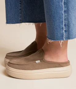 Shoes | HEYDUDE™ Austin Lift Classic Mule Shoe Light Brown