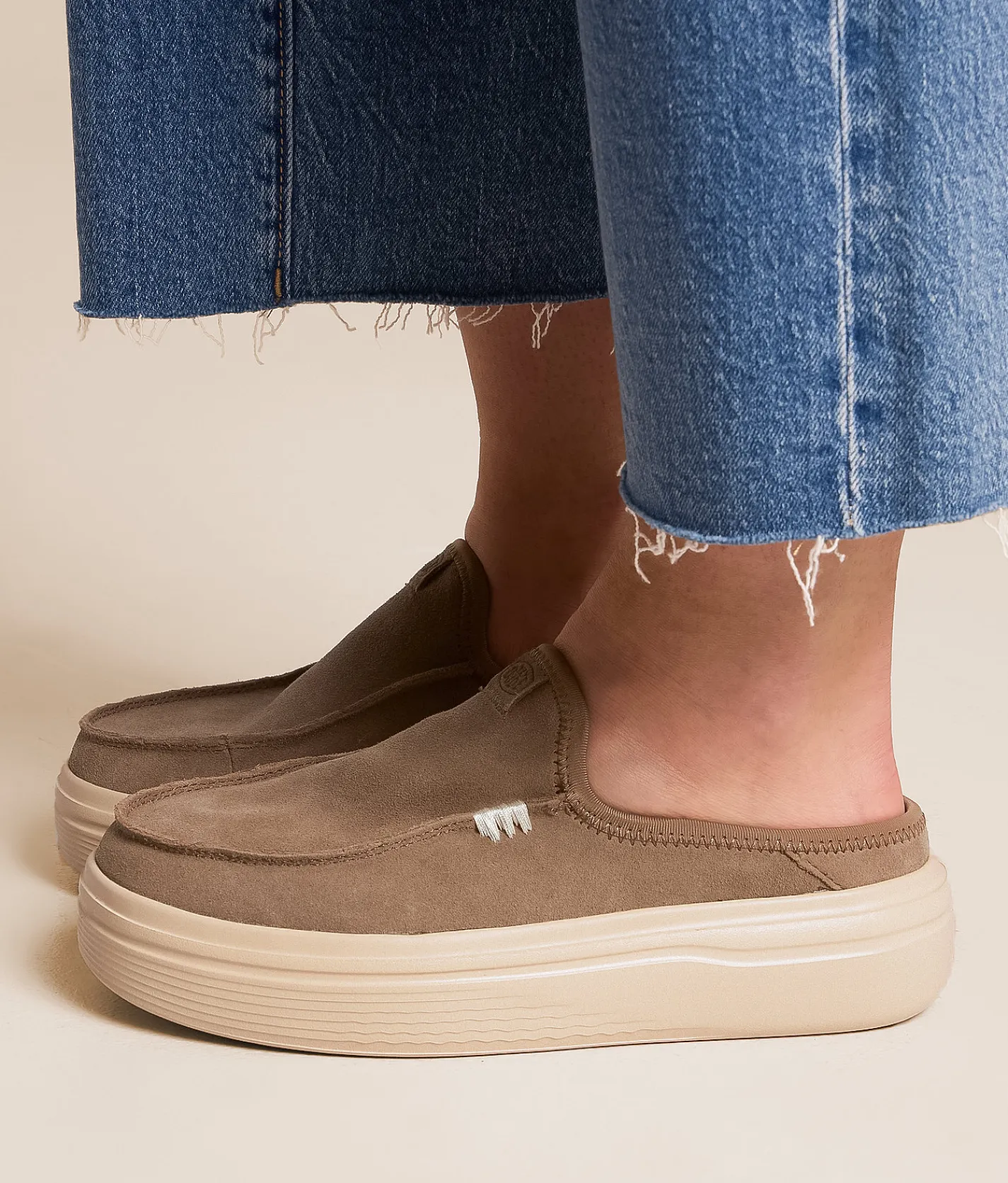 Shoes | HEYDUDE™ Austin Lift Classic Mule Shoe Light Brown