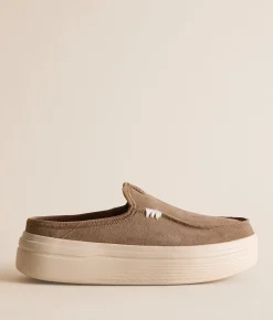 Shoes | HEYDUDE™ Austin Lift Classic Mule Shoe Light Brown