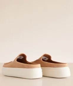 HEYDUDE™ Austin Lift Leather Mule Shoe Tan Best
