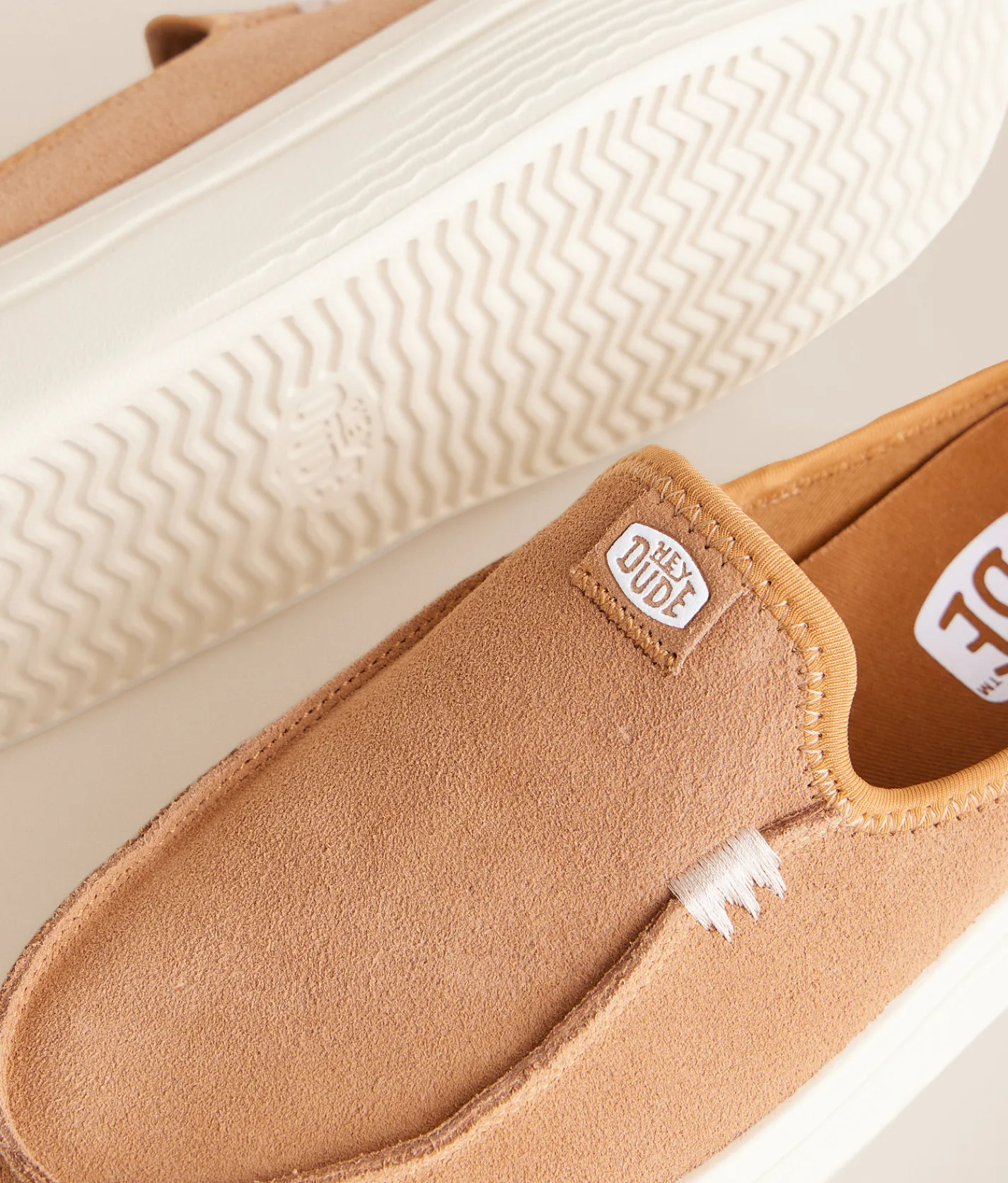 HEYDUDE™ Austin Lift Leather Mule Shoe Tan Best