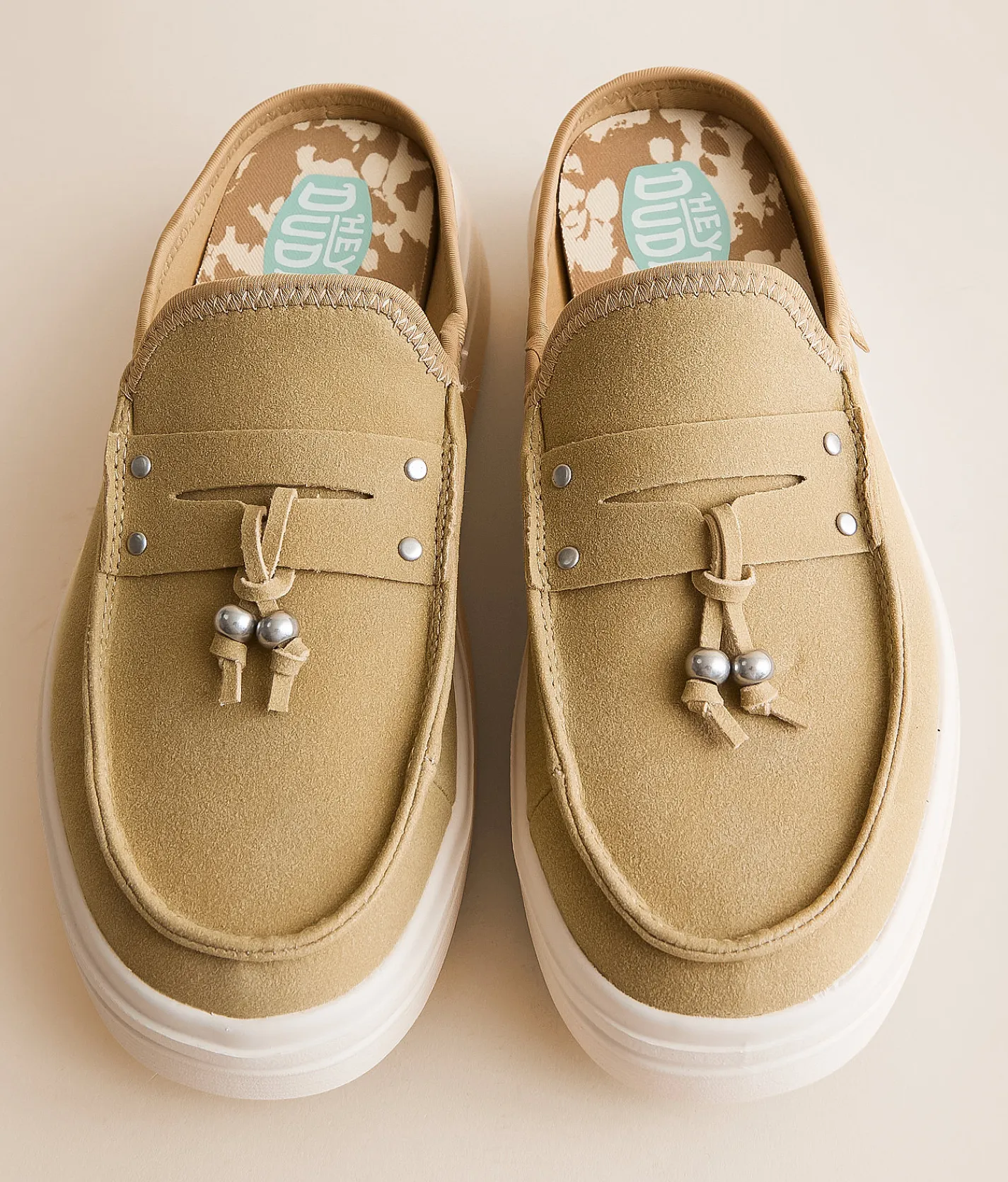 Shoes | HEYDUDE™ Austin Lift Penny Tassel Mule Shoe Incense