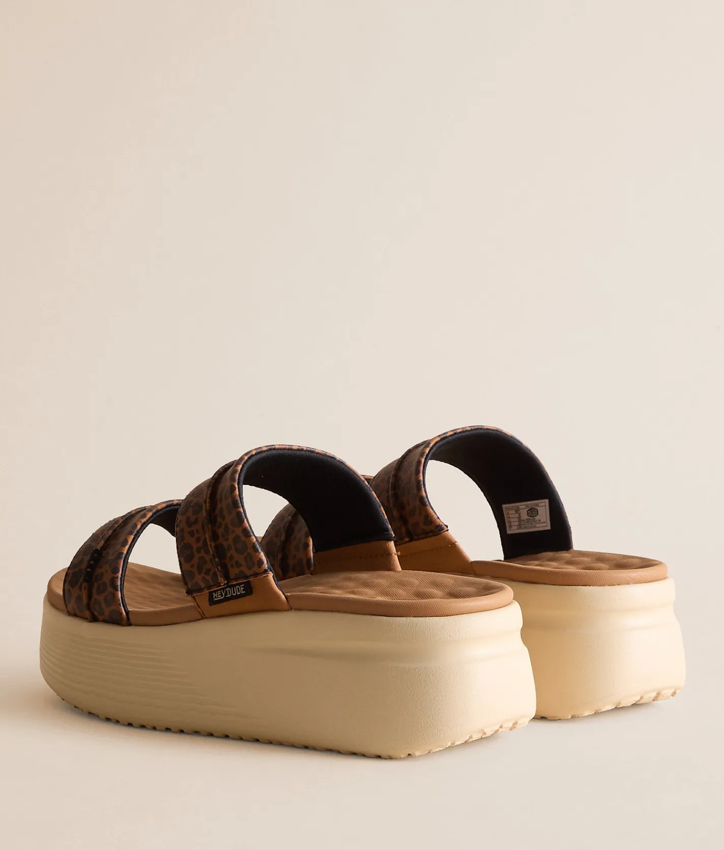 Shoes | HEYDUDE™ Austin Slide Classic Sandal Tan Leopard