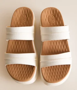 HEYDUDE™ Austin Slide Classic Sandal Ivory Hot