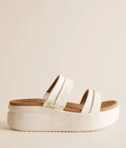 HEYDUDE™ Austin Slide Classic Sandal Ivory Hot