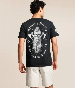 Howitzer Awaits T-Shirt Obsidian Hot