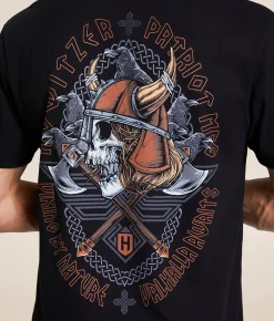Tops|Graphic T-Shirts | Howitzer Awaits T-Shirt Black
