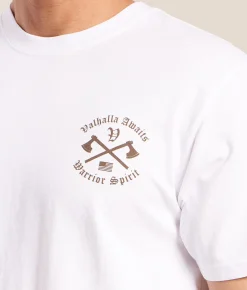 Tops|Graphic T-Shirts | Howitzer Awaits T-Shirt White