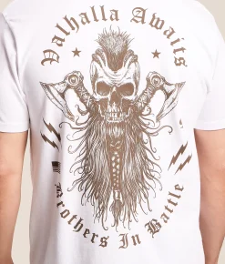Tops|Graphic T-Shirts | Howitzer Awaits T-Shirt White
