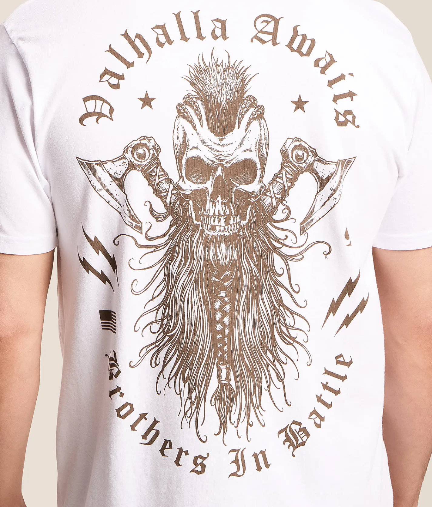 Tops|Graphic T-Shirts | Howitzer Awaits T-Shirt White