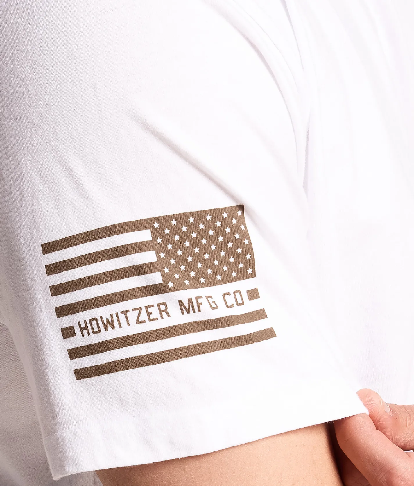 Tops|Graphic T-Shirts | Howitzer Awaits T-Shirt White