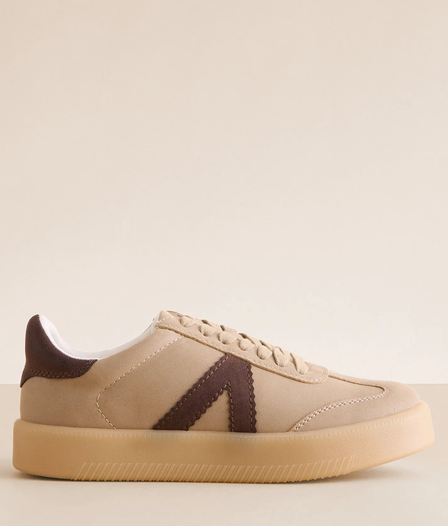 Mia Axel Sneaker Khaki White