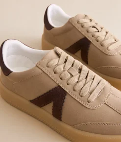 Mia Axel Sneaker Khaki White