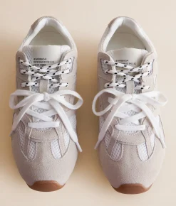 Shoes | Steve Madden Aziel Leather Sneaker White Suede
