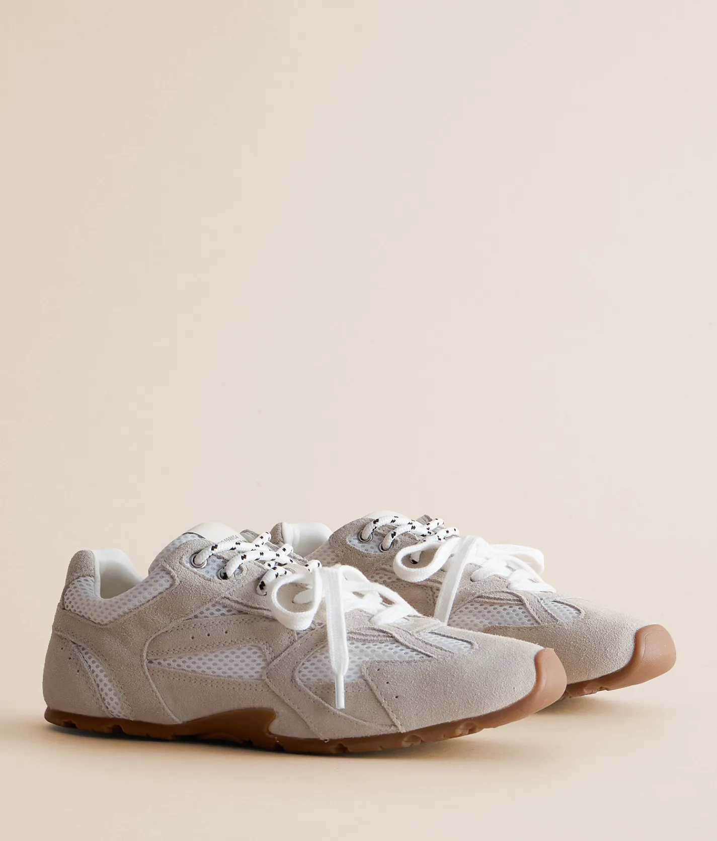 Shoes | Steve Madden Aziel Leather Sneaker White Suede
