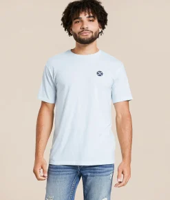 Graphic T-Shirts | Hooey Aztec Burst T-Shirt Light Blue