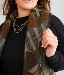 BKE Aztec Flyaway Vest Multi Online