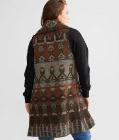 BKE Aztec Flyaway Vest Multi Online