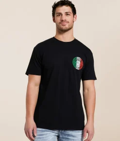 Graphic T-Shirts | Freedom Ranch Aztec Seal T-Shirt Black