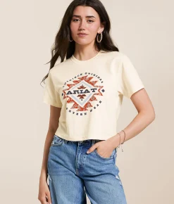 Ariat Aztec T-Shirt Natural Clearance
