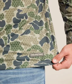 Tops|Activewear | Fieldstone Backwoods Performance Hoodie Camo