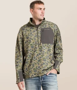 Fieldstone Backwoods Pullover Camo New