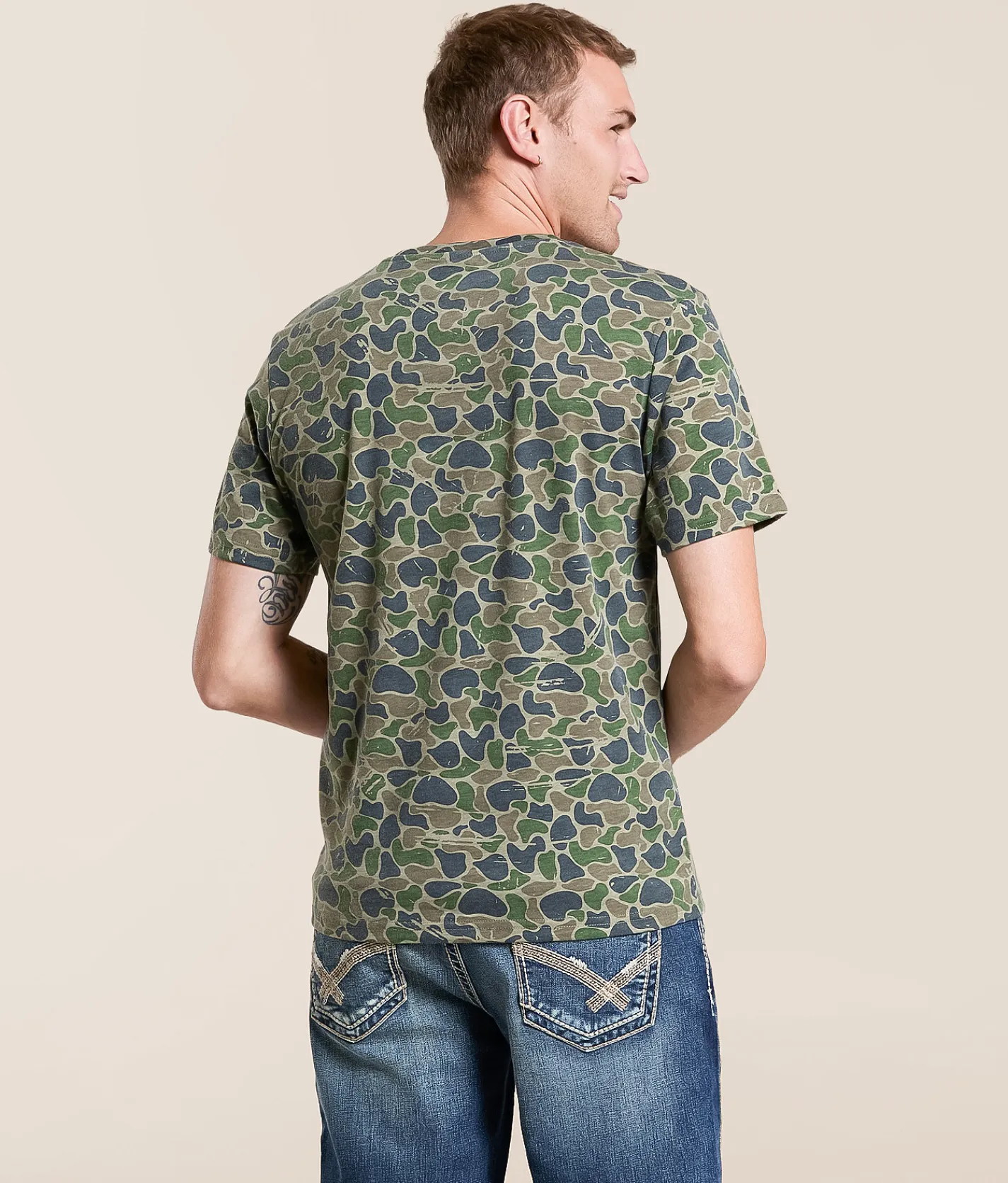 Fieldstone T-Shirt Backwoods Camo New