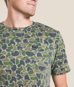 Fieldstone T-Shirt Backwoods Camo New
