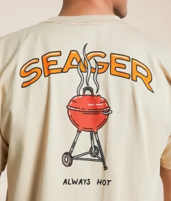 Seager Backyard T-Shirt Cream Hot