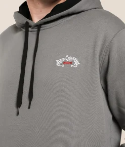 Hooey Bad Company Rodeo Hooded Sweatshirt Dark Grey Clearance