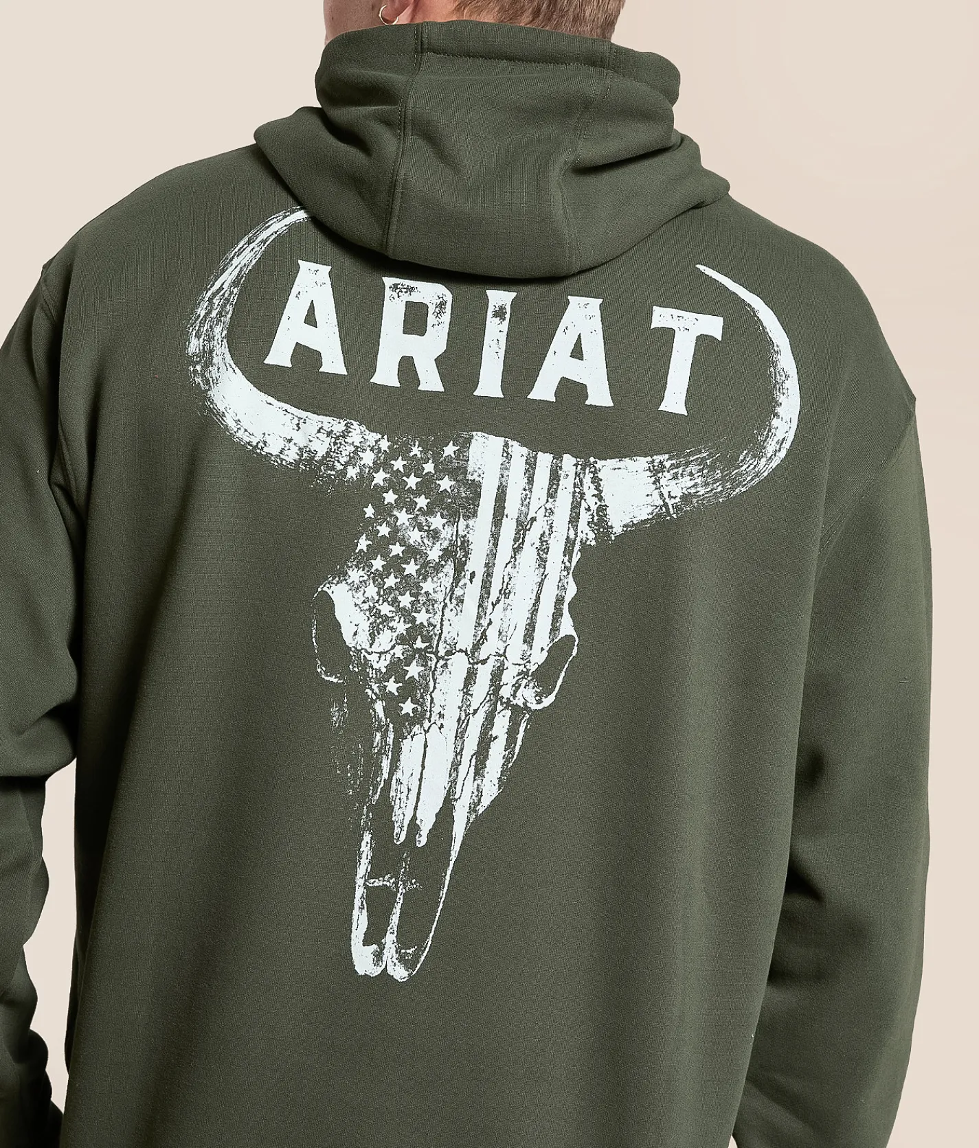 Tops | Ariat Badlands Patriot Hooded Sweatshirt Forest Night
