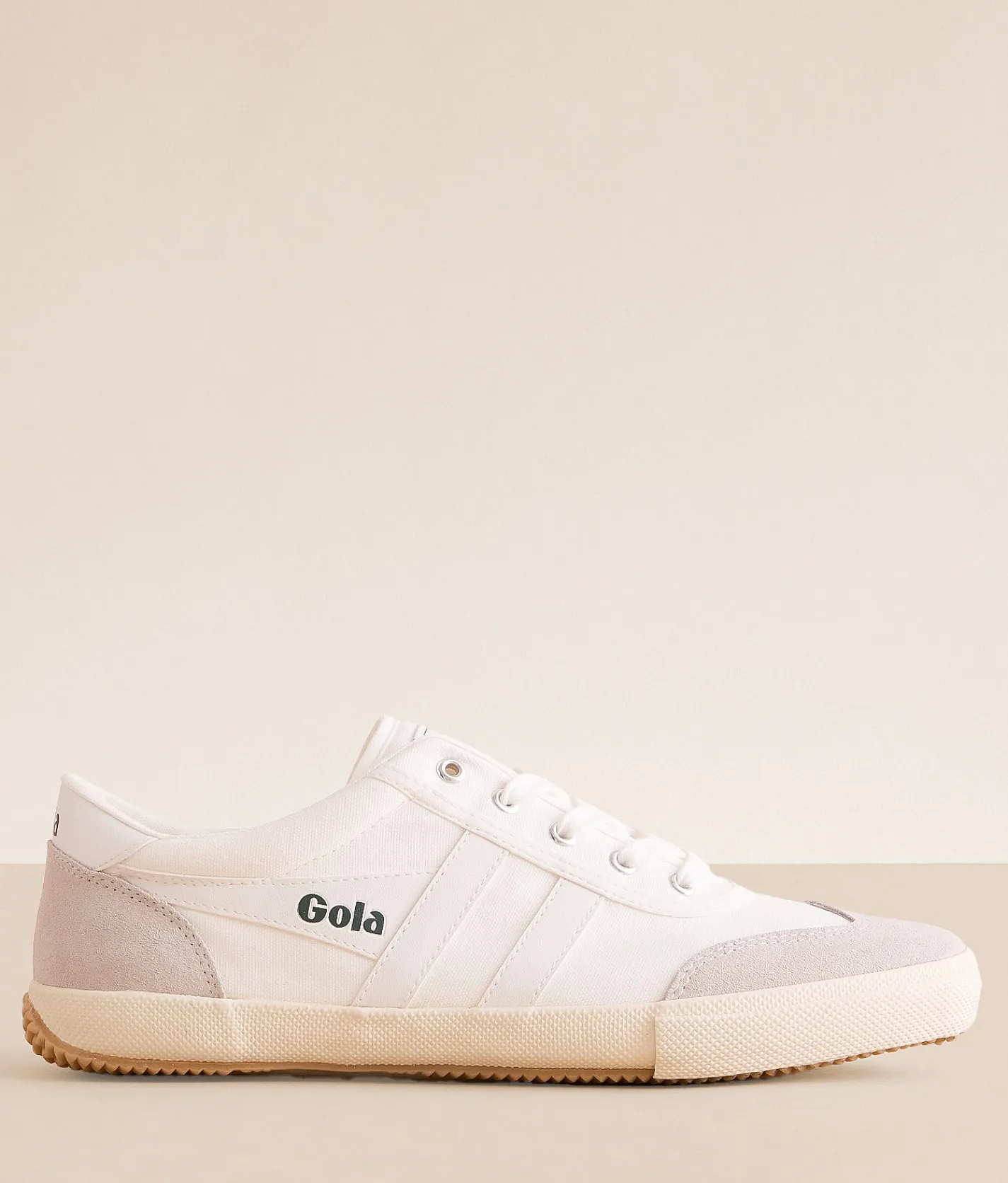 Activewear|Shoes | Gola® Badminton Train Leather Sneaker O White O White Evergreen